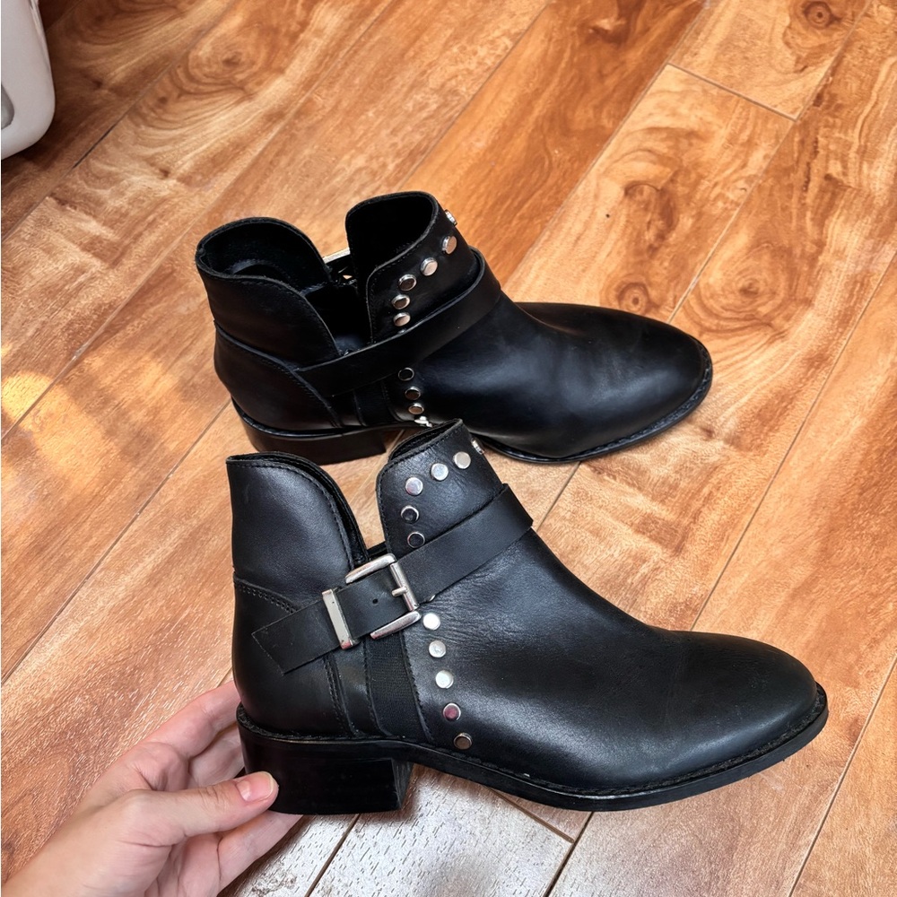Steve Madden studded ankle boots